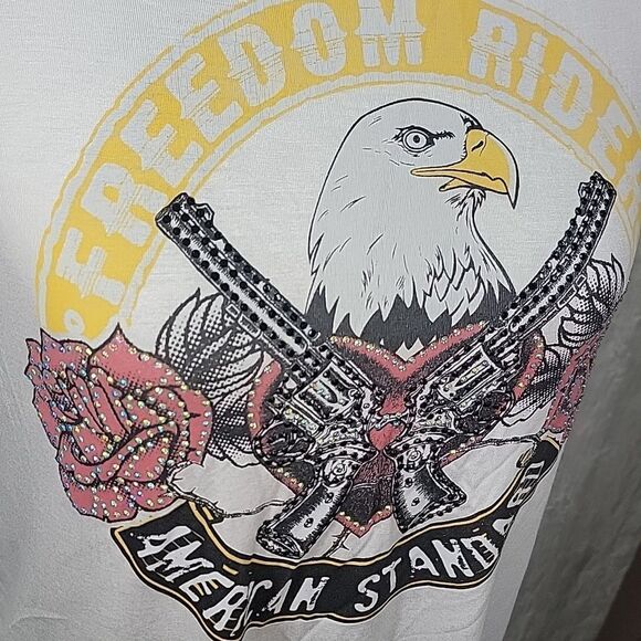 Embellished White Muscle Tank Top - Picture 6 of 12